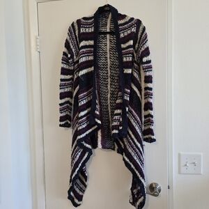 Lucky Brand Striped Cardigan